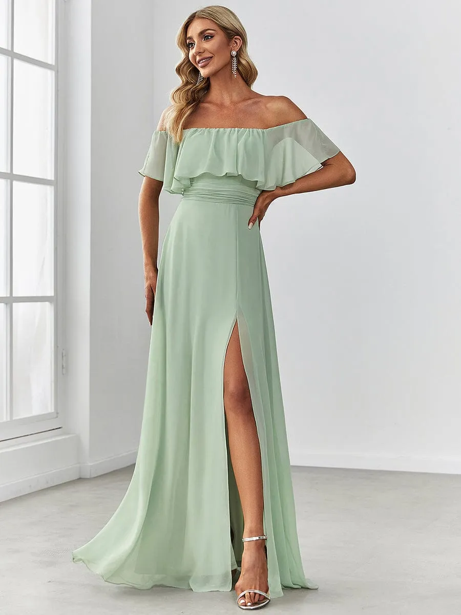 Sage Green Bridesmaid Gowns