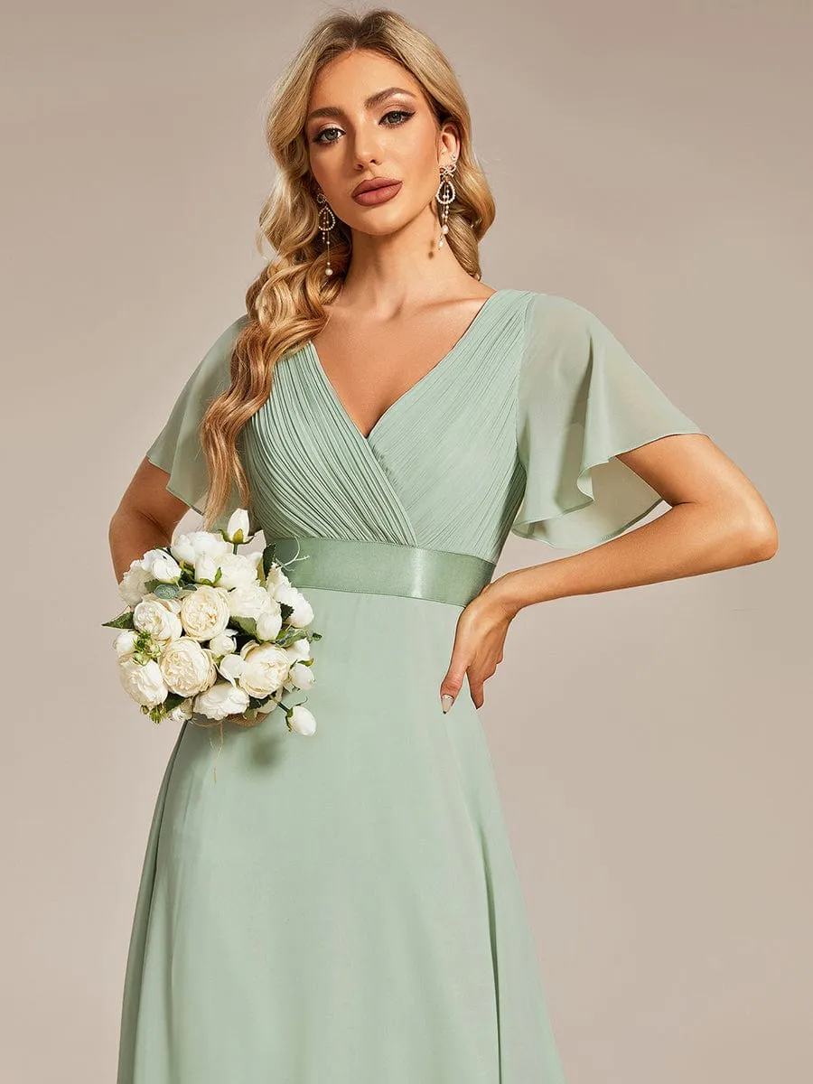 Sage Green Bridesmaid Gowns