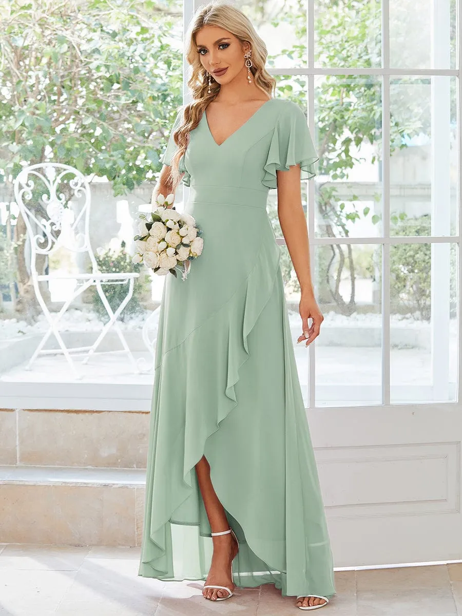 Sage Green Bridesmaid Gowns