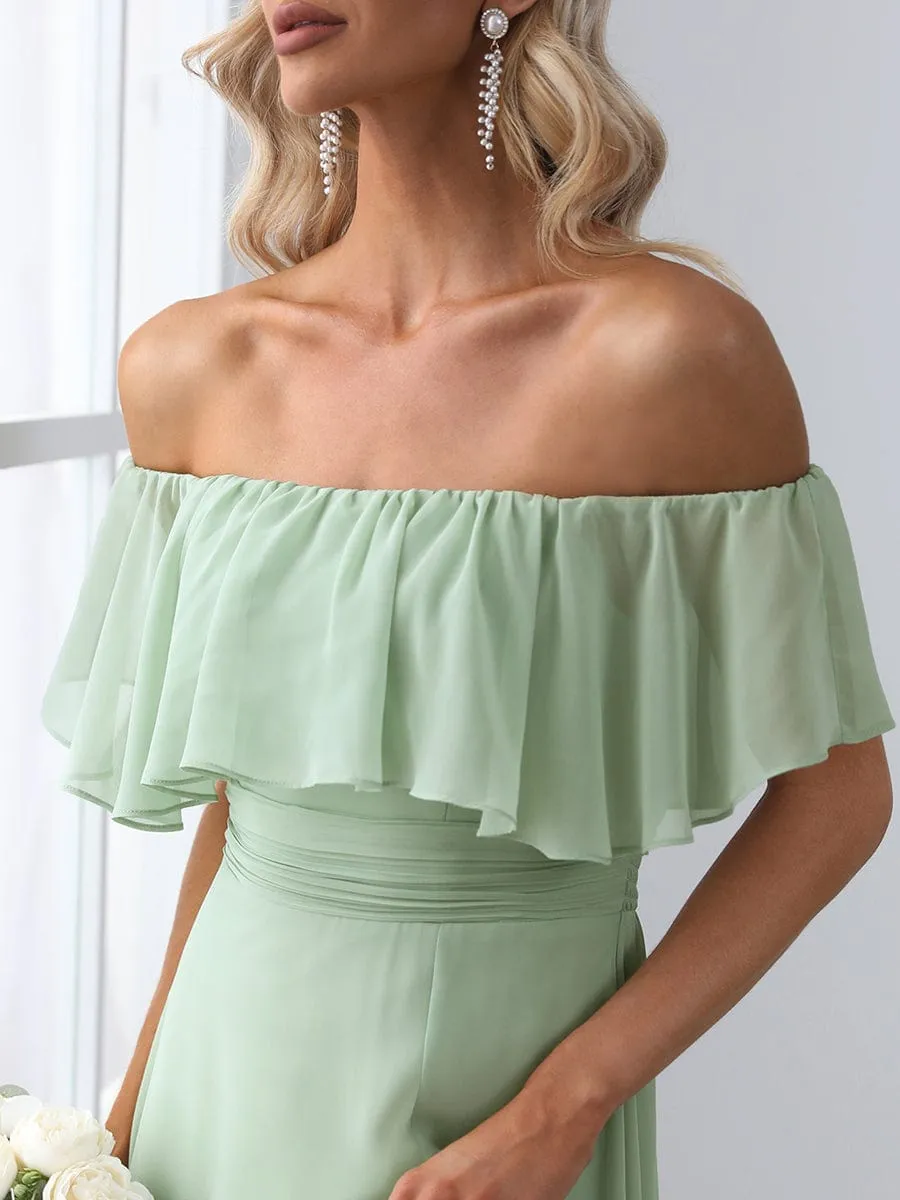 Sage Green Bridesmaid Gowns