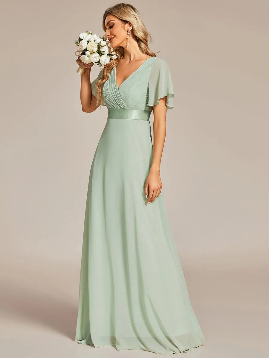 Sage Green Bridesmaid Gowns