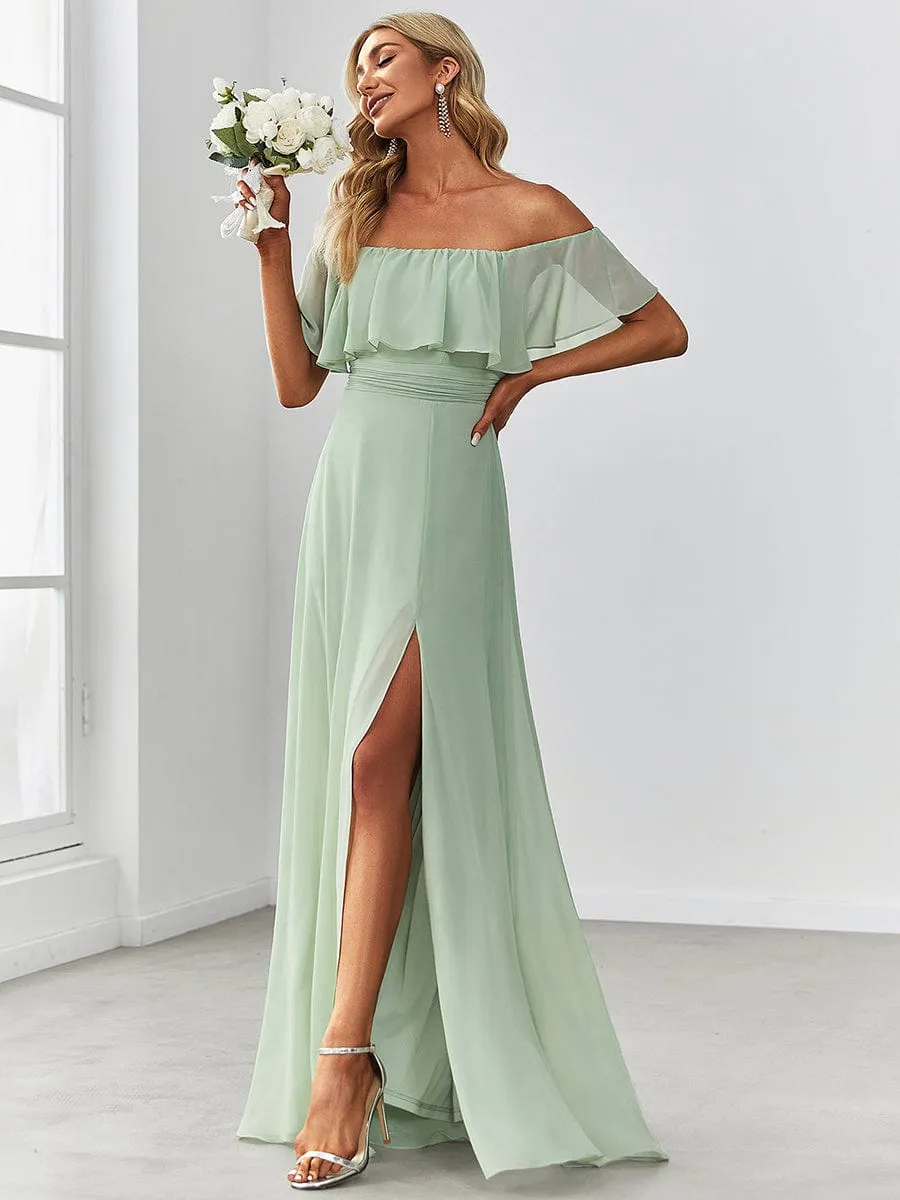 Sage Green Bridesmaid Gowns