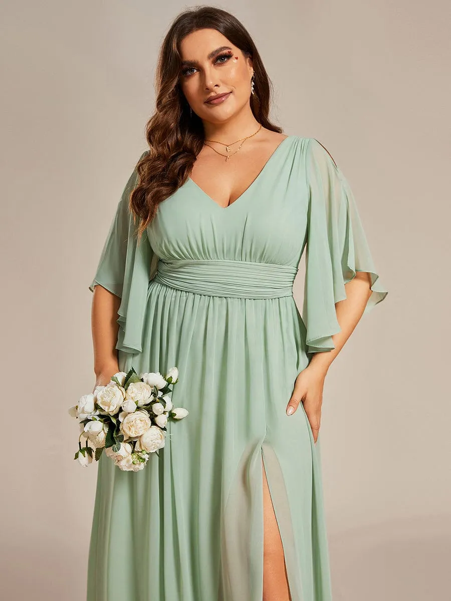 Sage Green Bridesmaid Gowns