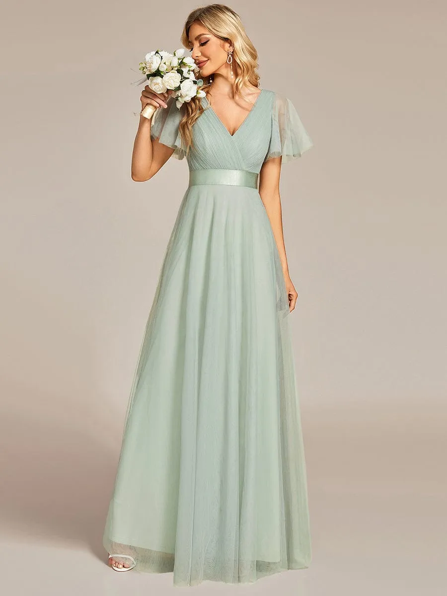 Sage Green Bridesmaid Gowns