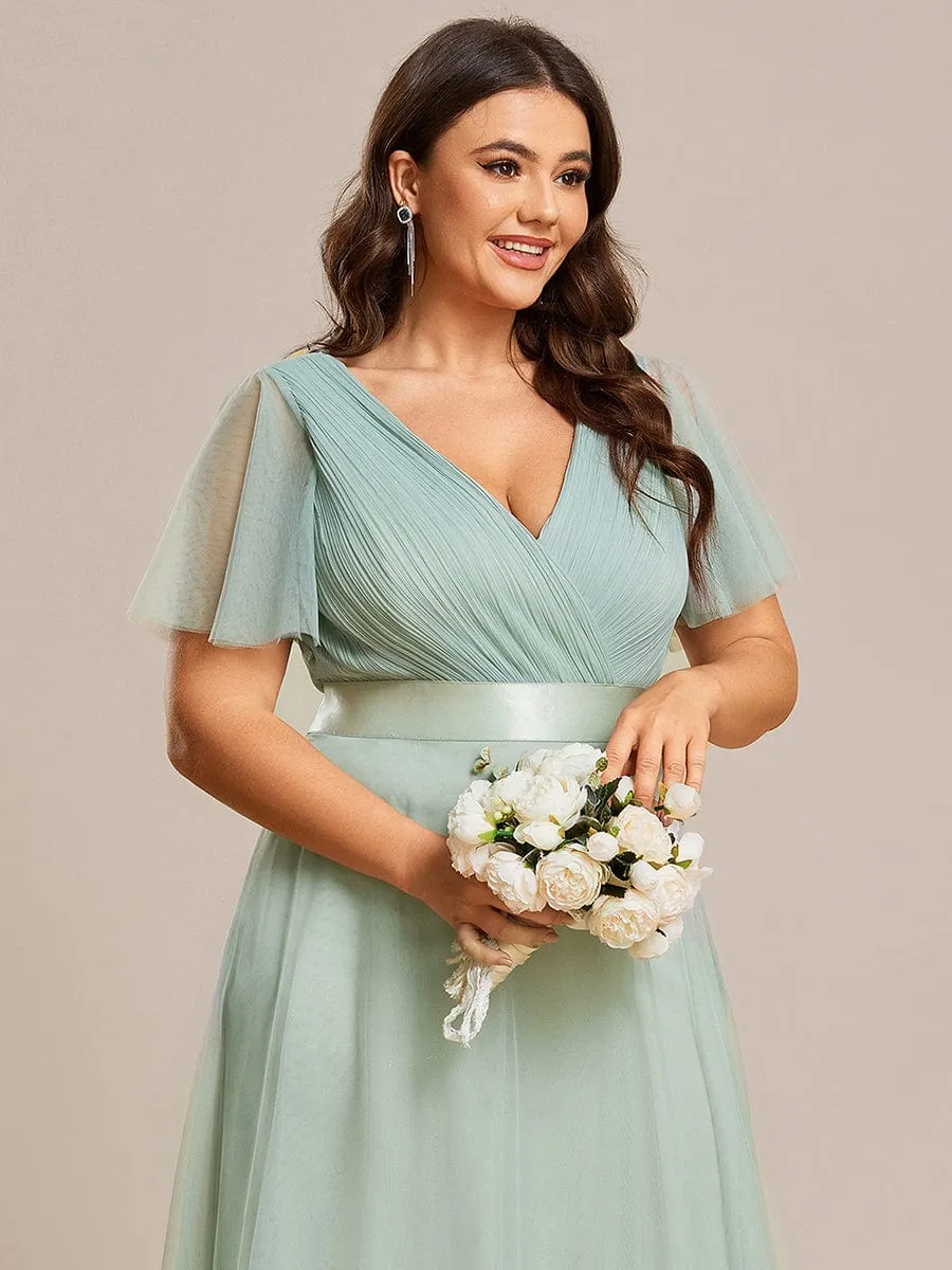 Sage Green Bridesmaid Gowns