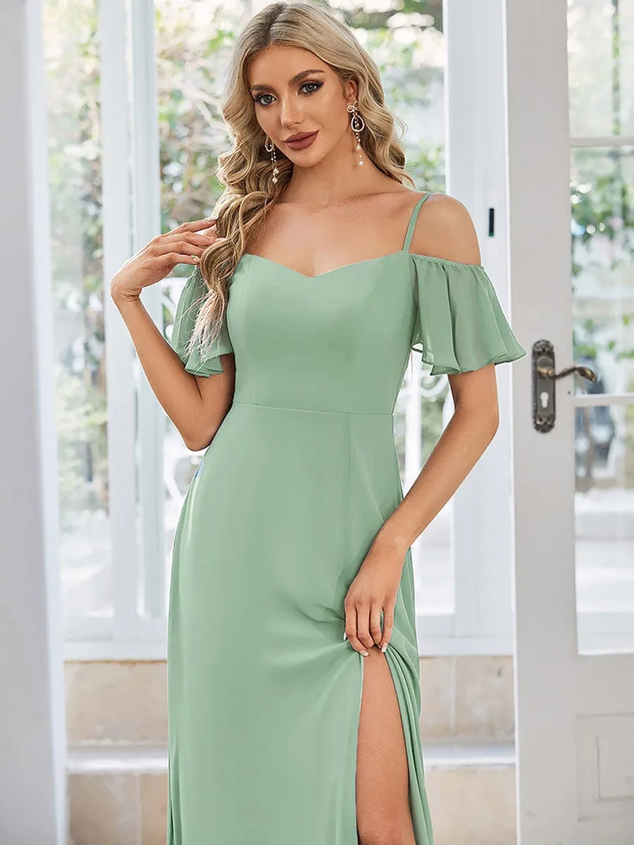 Sage Green Bridesmaid Gowns