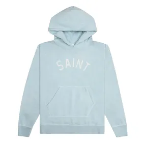 Saint Michael Felt Sweatshirt Blue