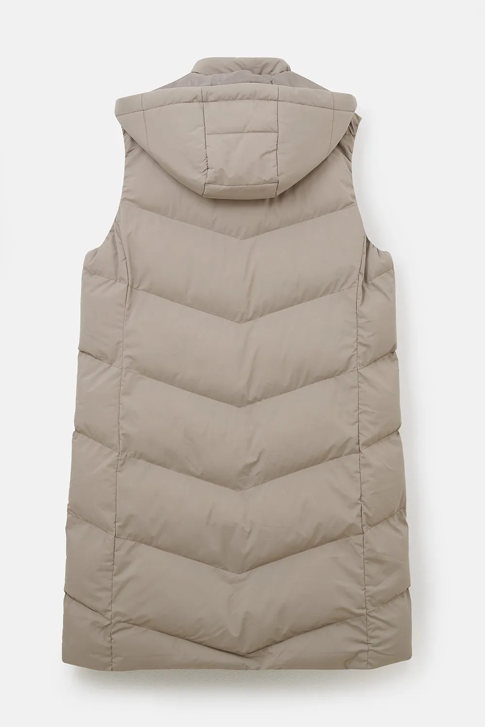 Savannah Long Gilet - Mocha