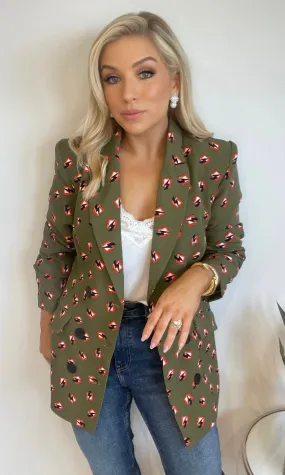 SCARLETT LIGHTNING BLAZER - KHAKI