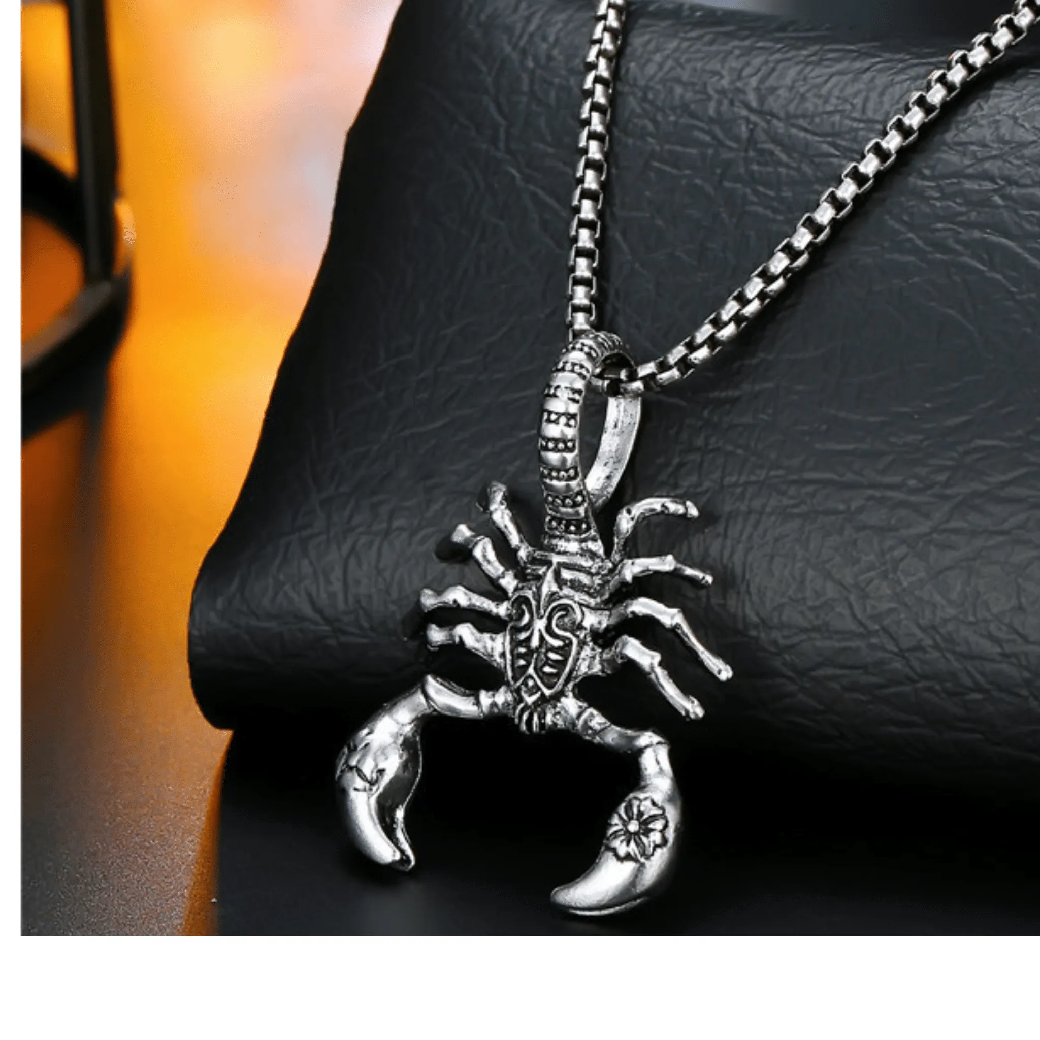 Scorpion Pendant Necklace