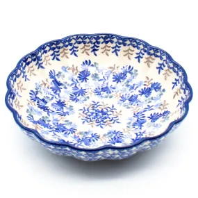 Shell Bowl 6.5 in Blue Thistle