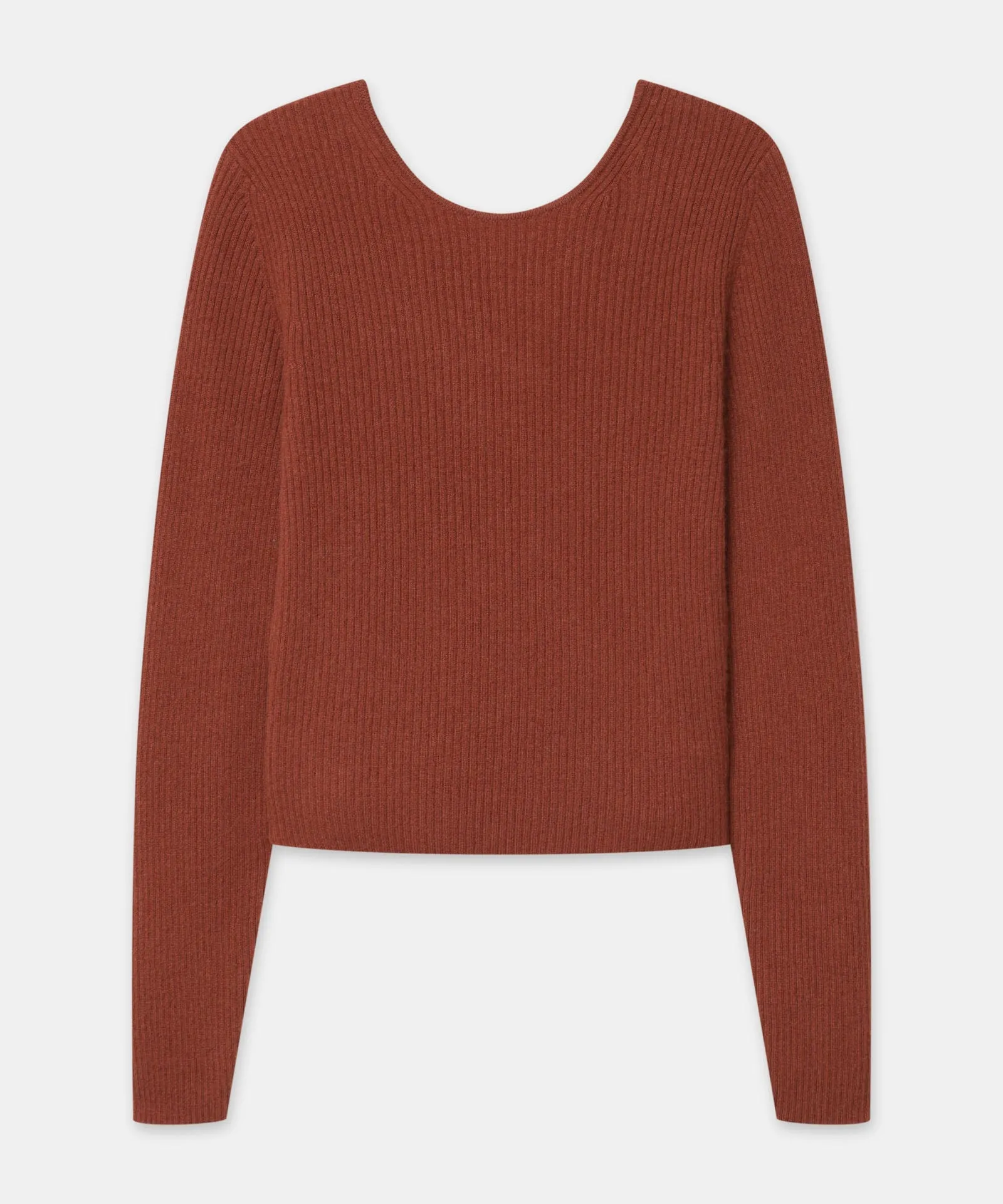 Signature Cashmere Crossover Sweater