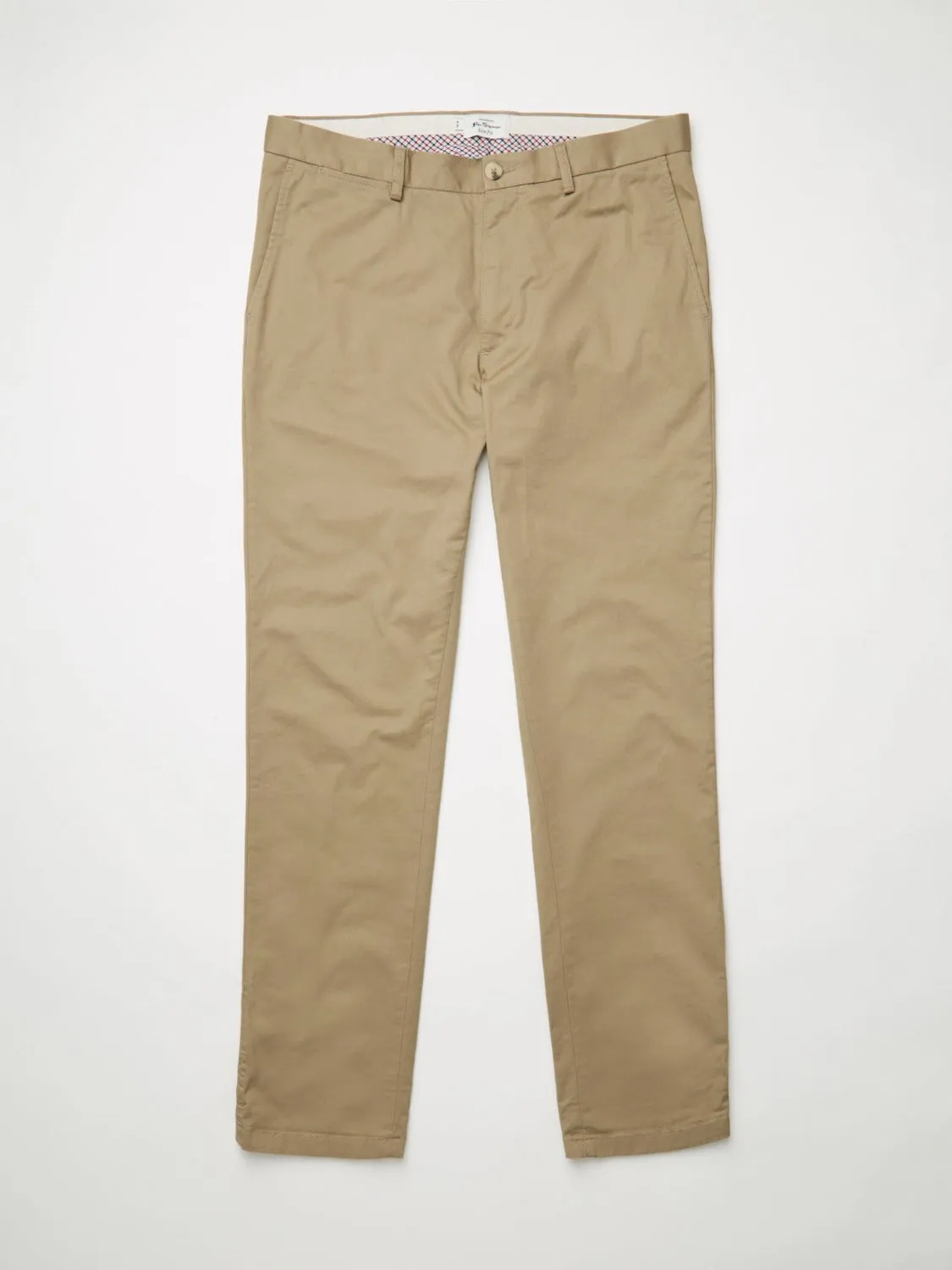 Signature Slim Stretch Chino Pant - Stone