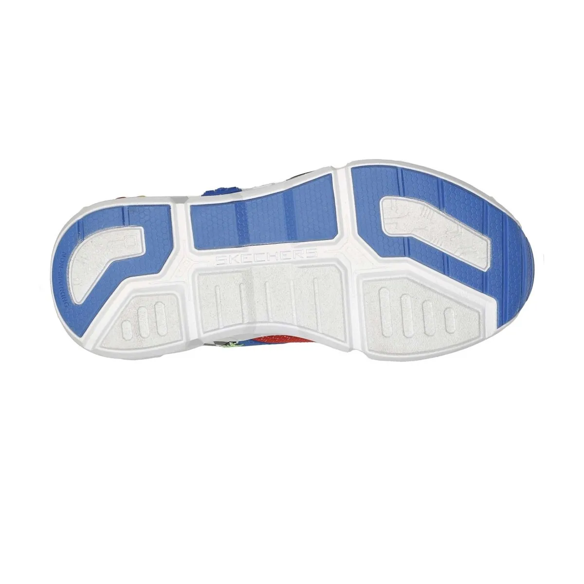 Sketchers PS (Preschool) Gametronix Game Kicks White/Blue/Red