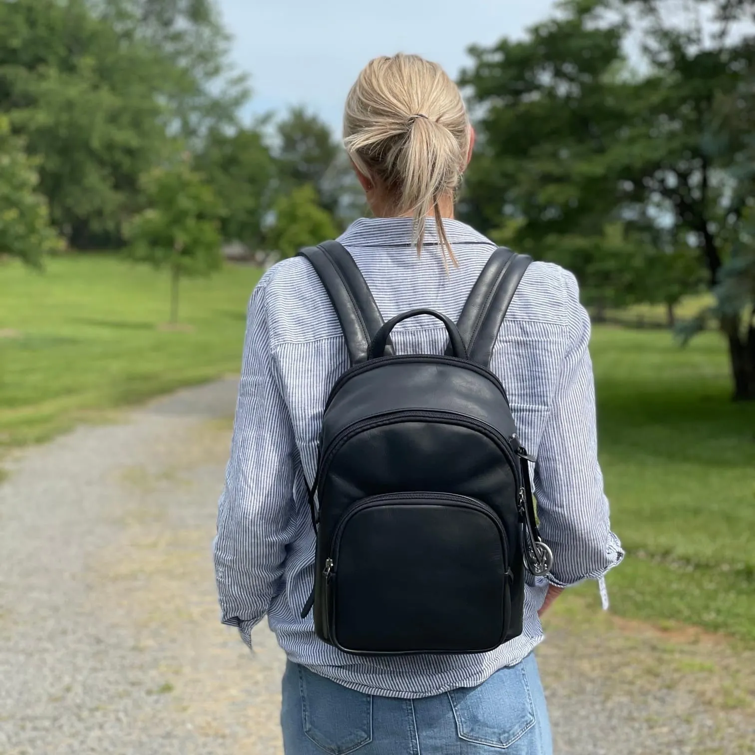 Smith & Wesson Sleek Leather Conceal Carry Backpack