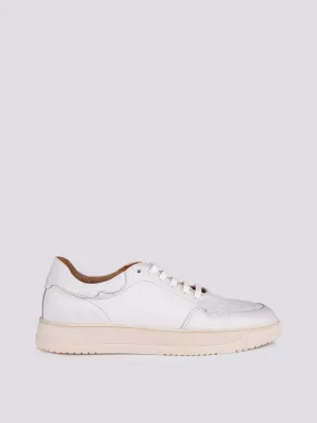 Sneaker in pelle effetto vintage Camelia