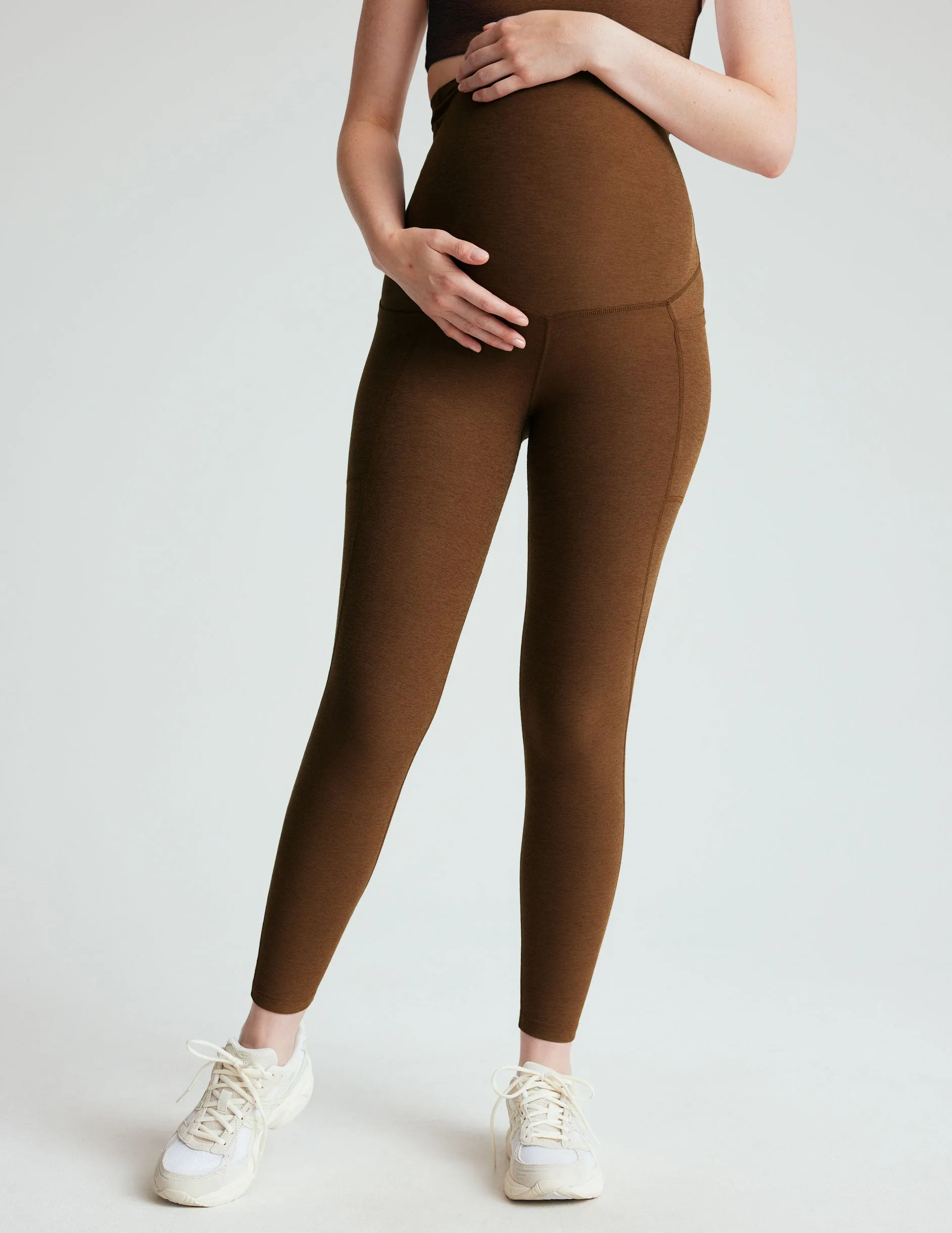 Spacedye Love the Bump Maternity Pocket Midi Legging