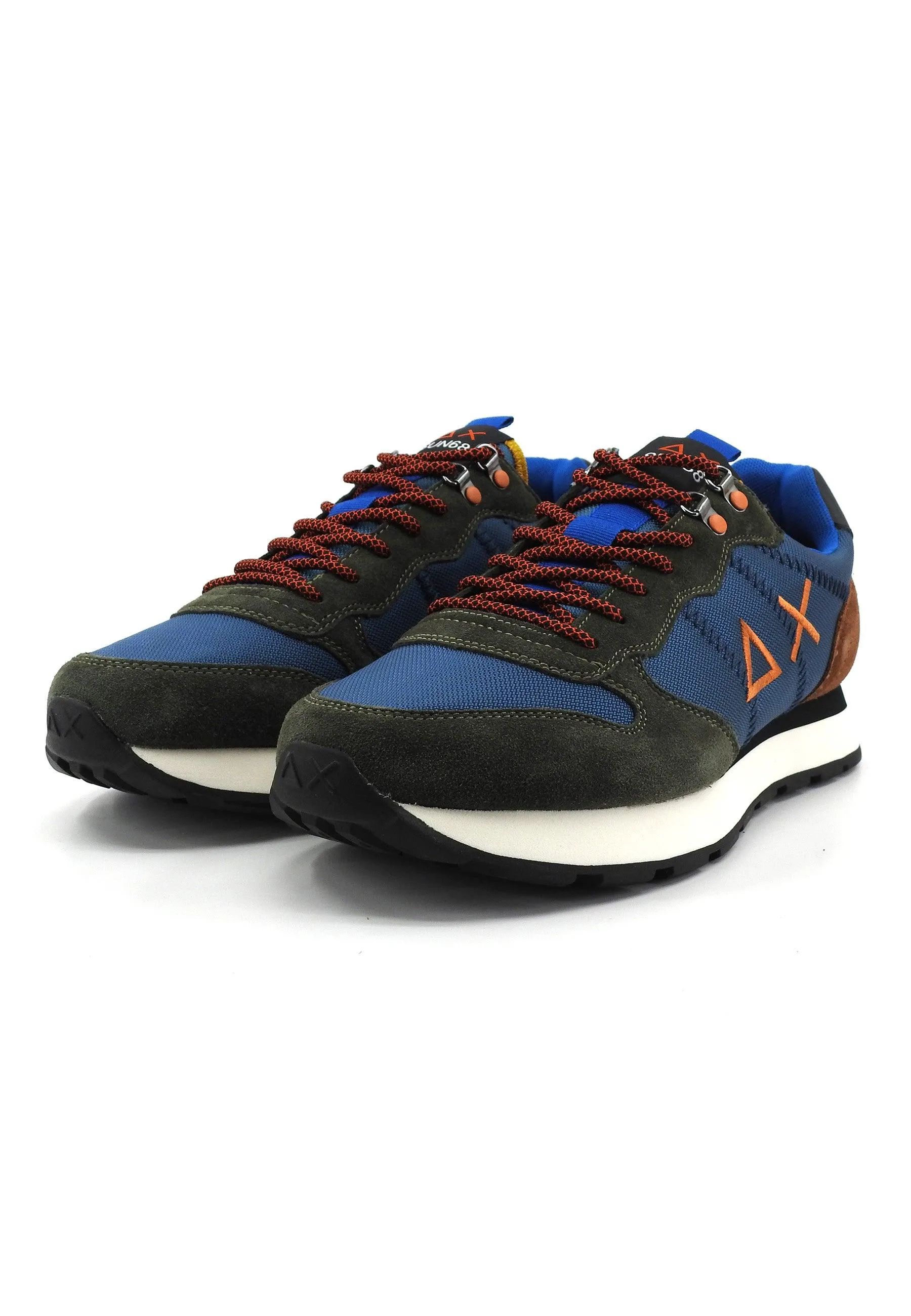 SUN68 Tom Goes Camping Sneaker Uomo Navy Blue Z43105