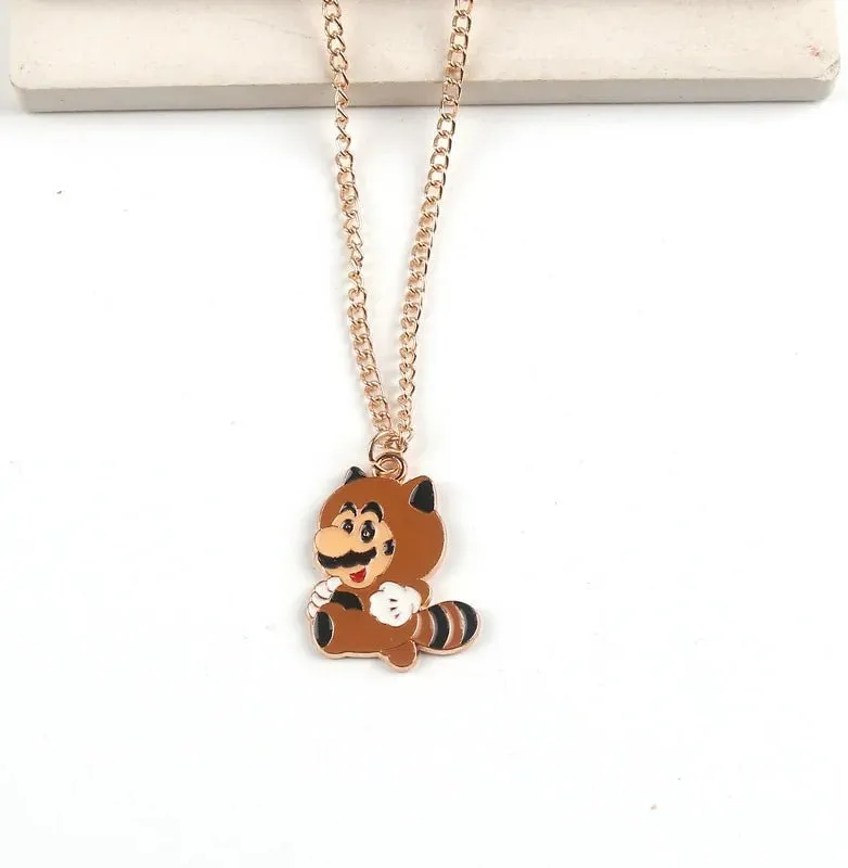 Super Mario Bros Necklace Classic Game