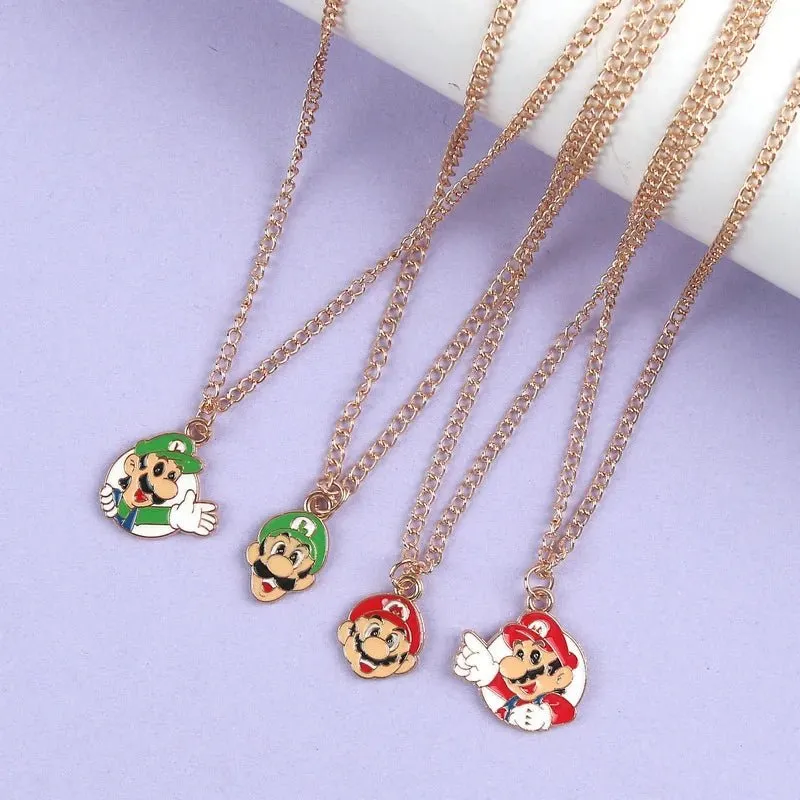 Super Mario Bros Necklace Classic Game