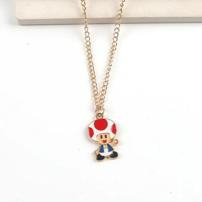 Super Mario Bros Necklace Classic Game