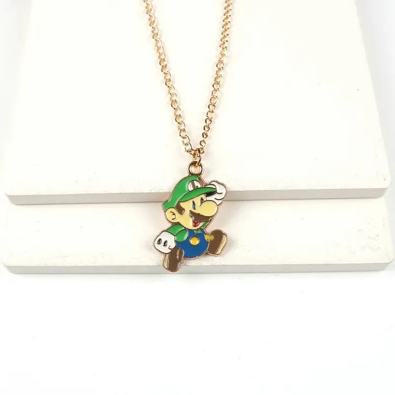 Super Mario Bros Necklace Classic Game