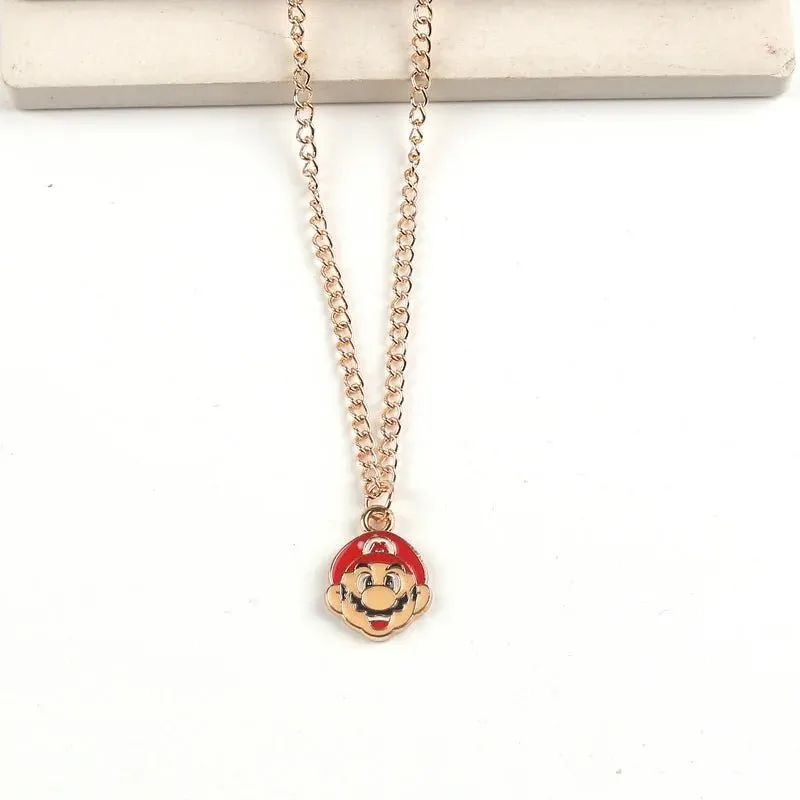 Super Mario Bros Necklace Classic Game