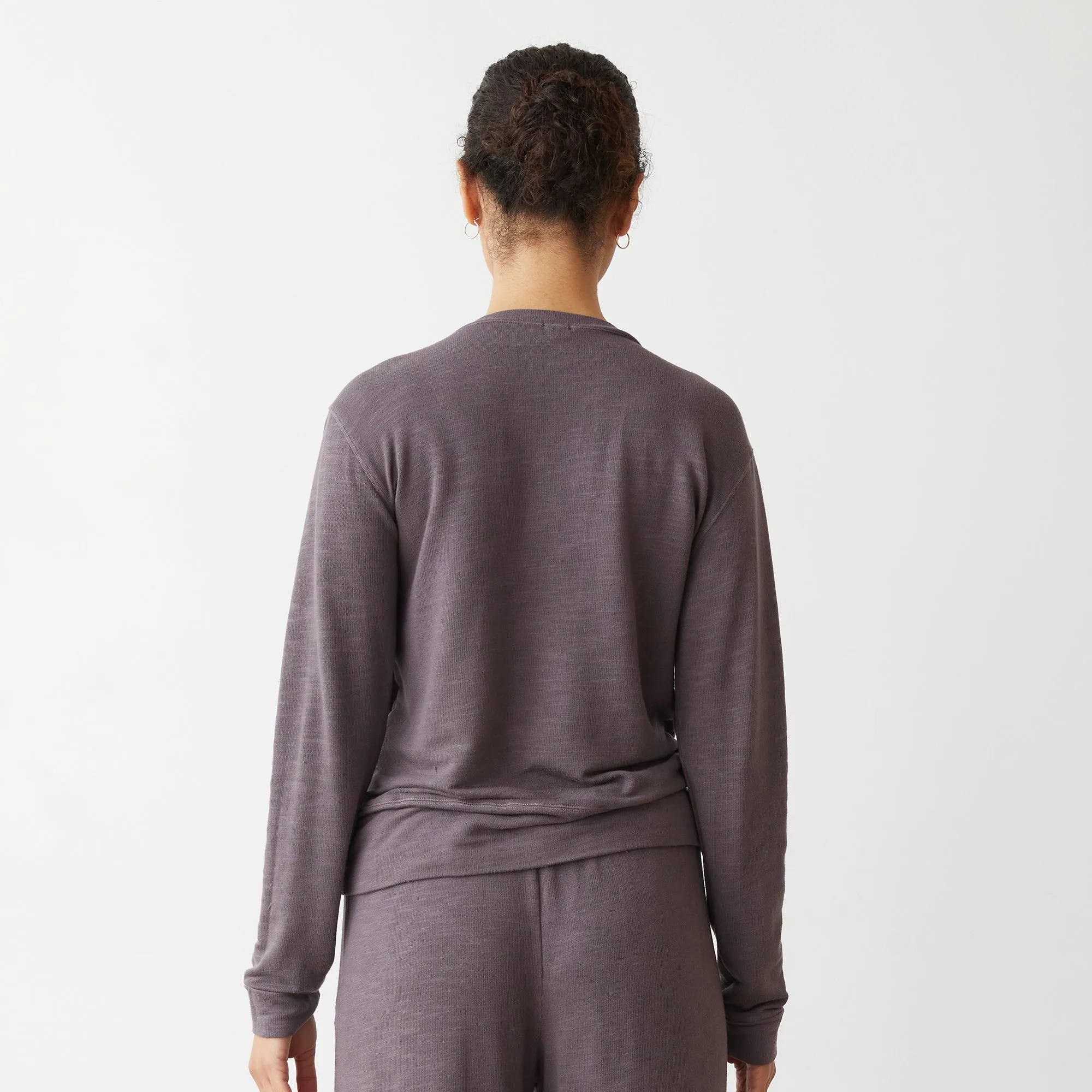 Supersoft V Neck Long Sleeve