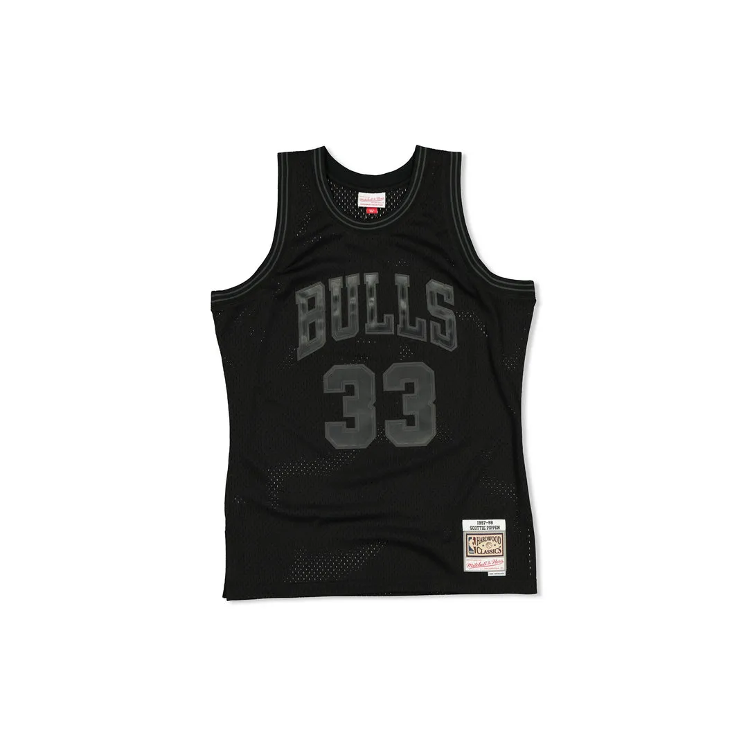 SWINGMAN JERSEY CHICAGO BULLS SCOTTIE PIPPEN - BLACK TONAL