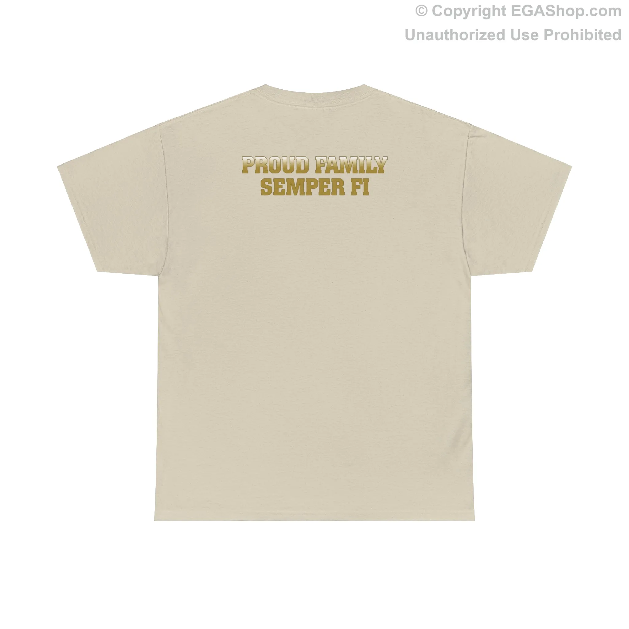 T-Shirt: Echo Co. MCRD Parris Island (EGA   Back Proud Family)