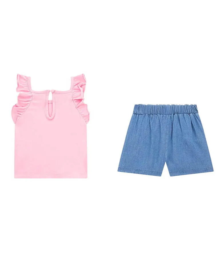 T-shirt shorts Bambina