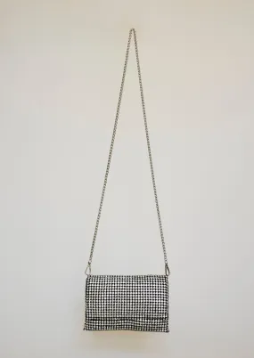 The Metallic Clutch in Silver