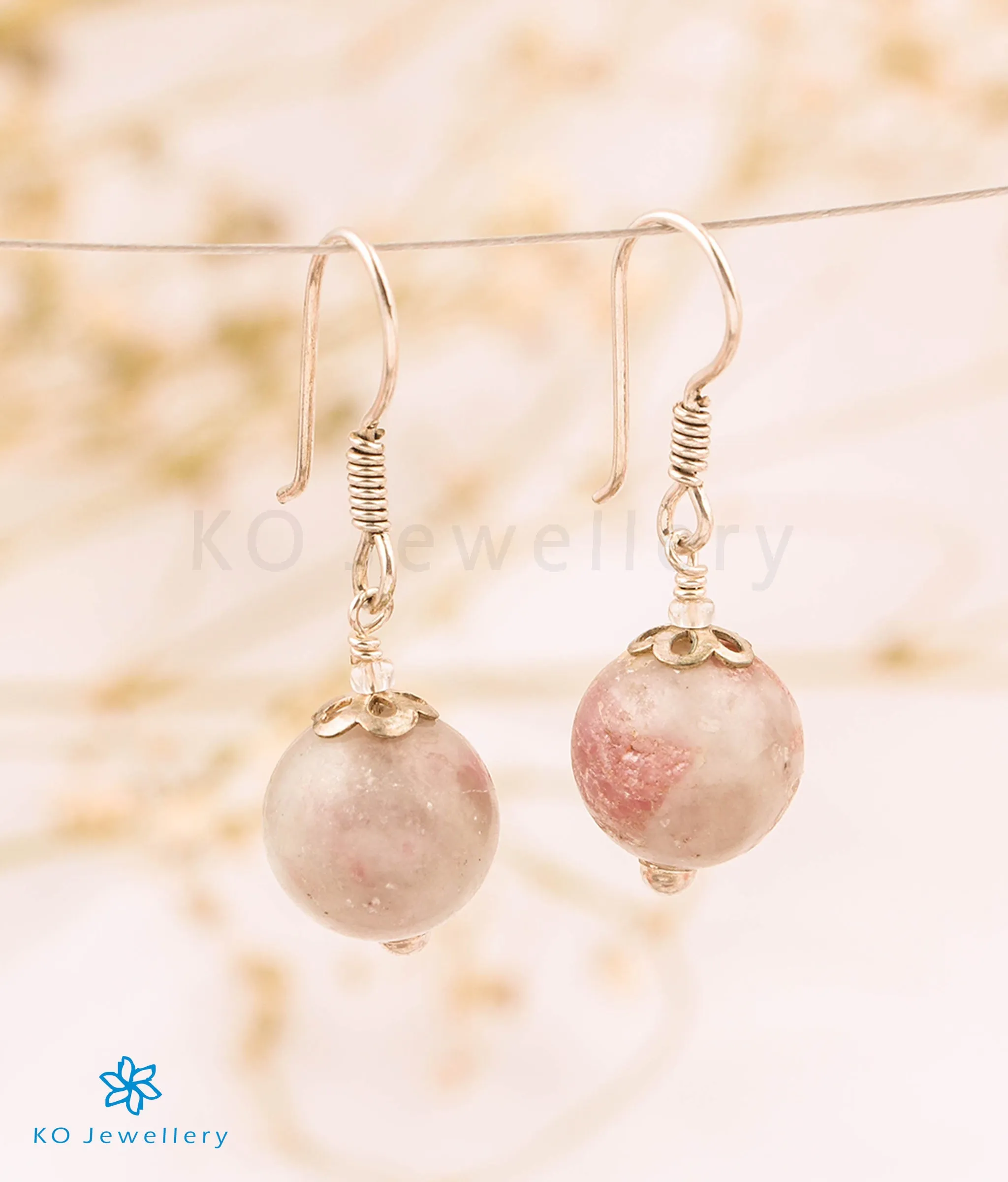 The Moonstone Silver Gemstone Earring