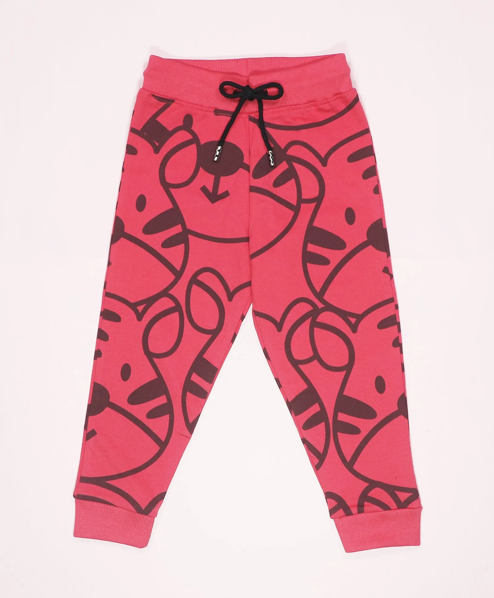 Tiger Print Kids Sweatshirt & Joggers Set