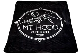 Timberline Blanket - Midnight Mountain Graphic