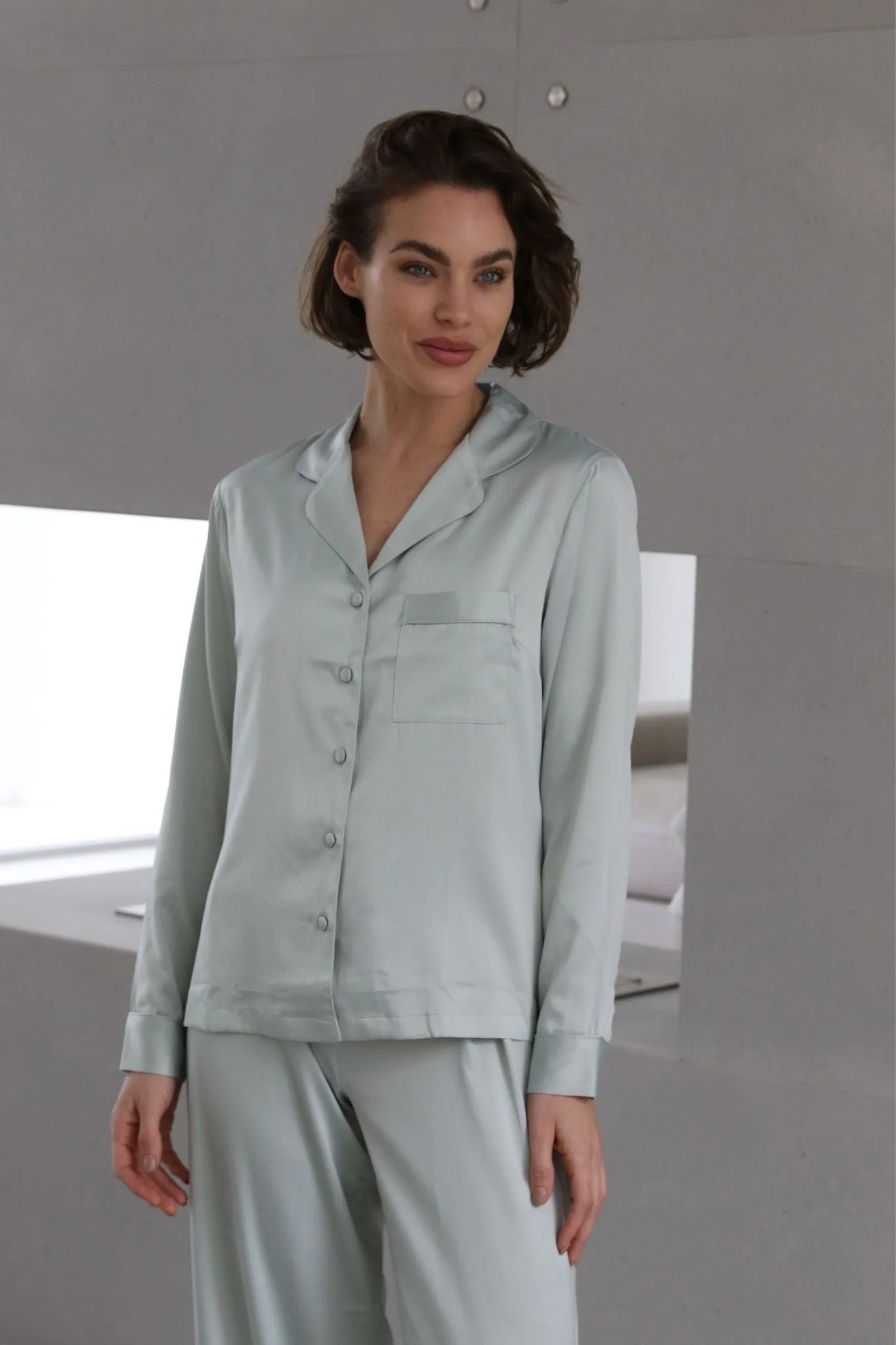 Toni Lounge Pyjama Set - Sage