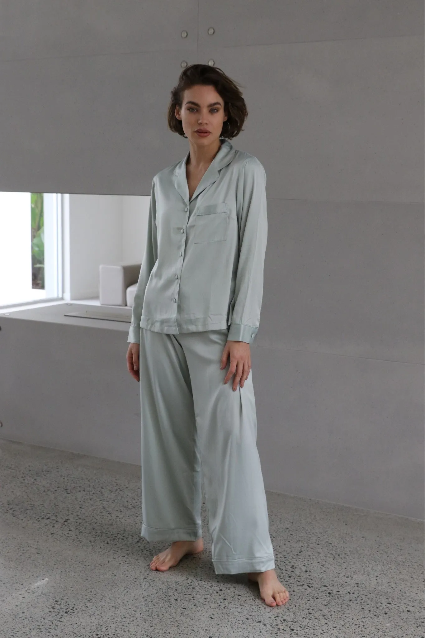 Toni Lounge Pyjama Set - Sage