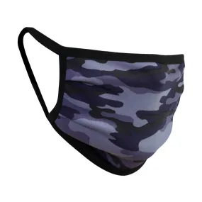 Unisex "American Me" Army Blue Camo Double Layered Mask -Pleated Design