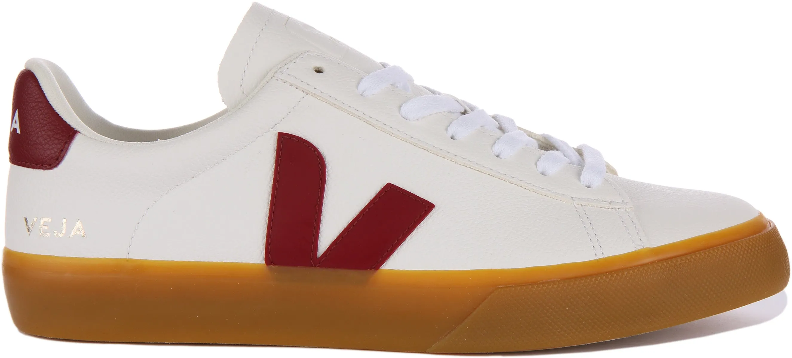 Veja Campo Chromefree In White Red For Men