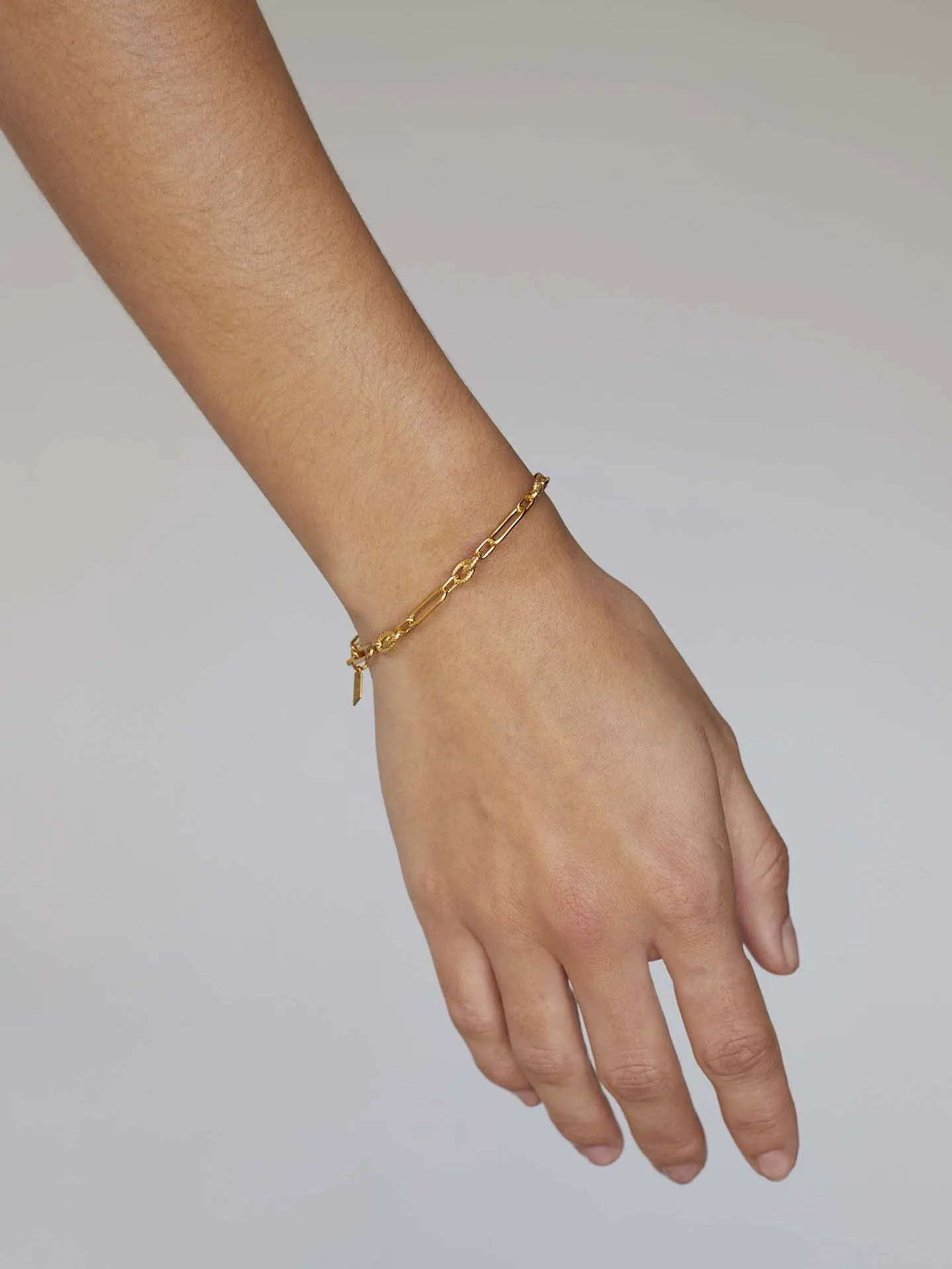 Vermeil Motley Chain Bracelet