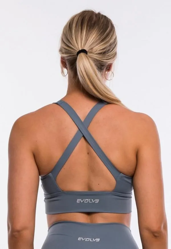 Vital Sports Bra - Steel Blue