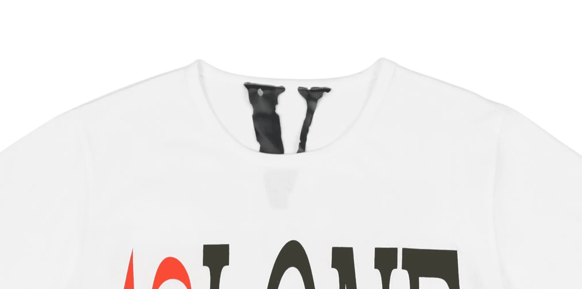 VLONE X PALM ANGELS WHITE/RED T-SHIRT