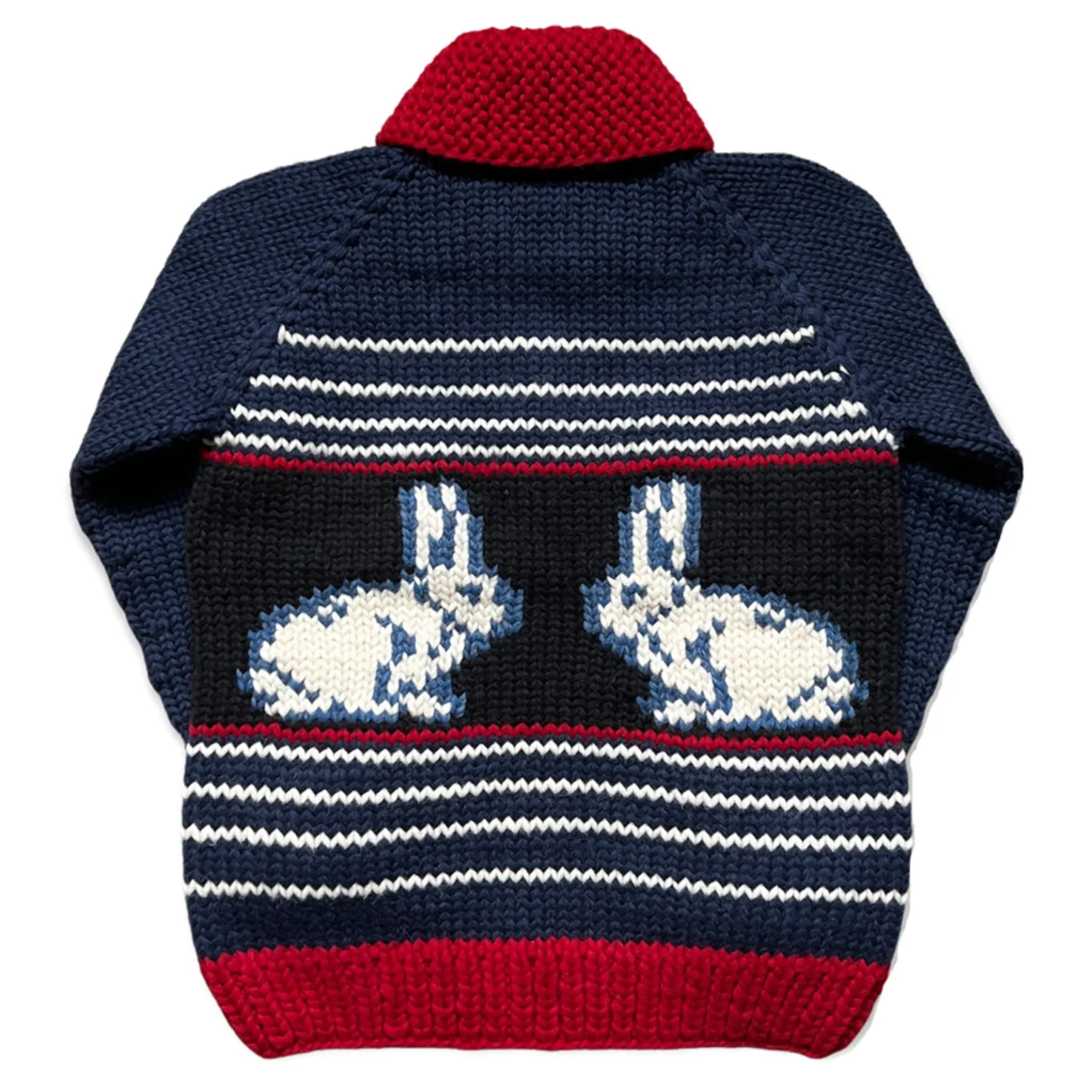 White Rabbit - Navy/Red