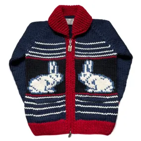 White Rabbit - Navy/Red