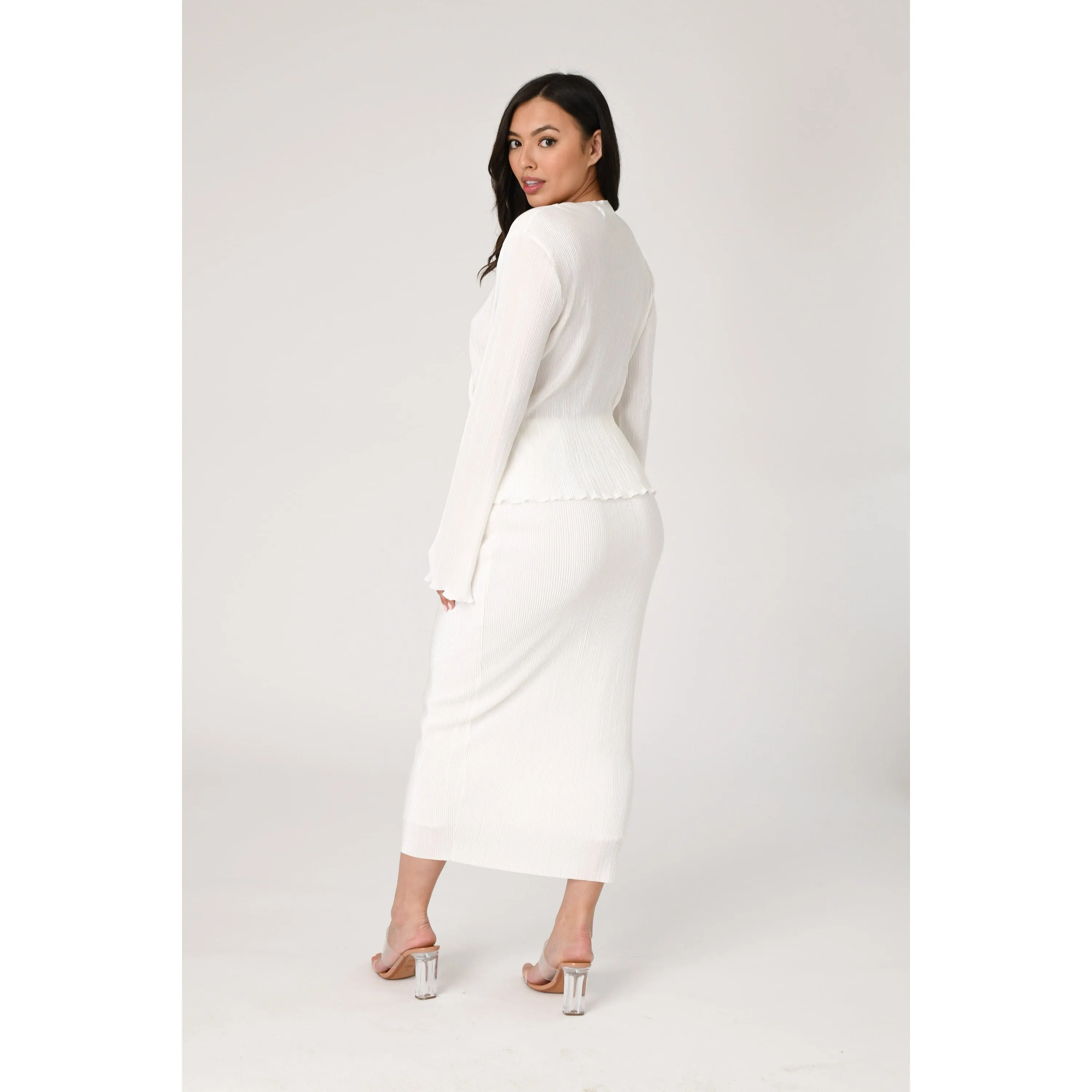 White Tie Front Co-ord