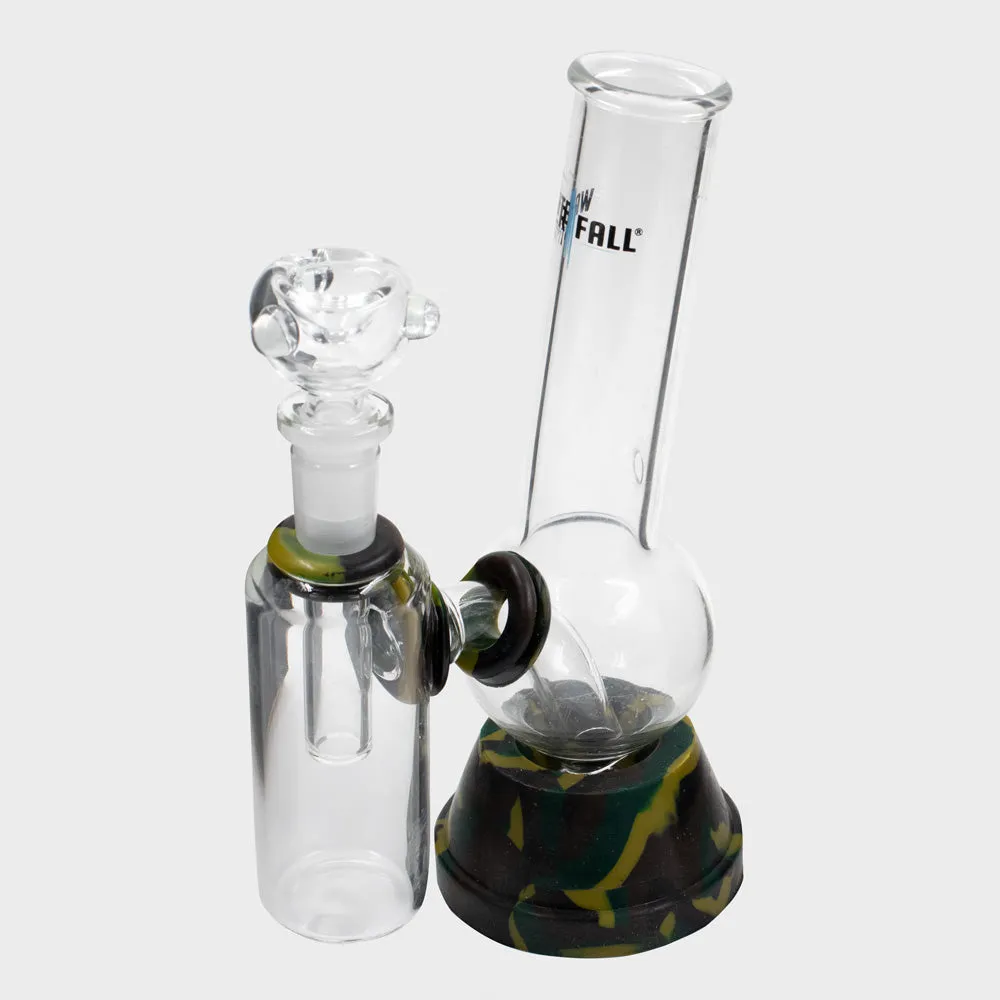 Zap Bonza Deluxe Glass Bong - Chamber Edition