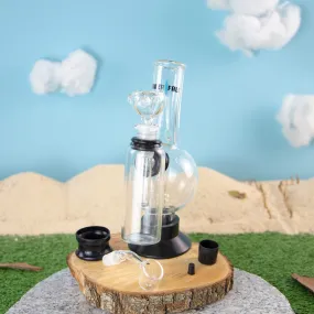 Zap Bonza Deluxe Glass Bong - Chamber Edition