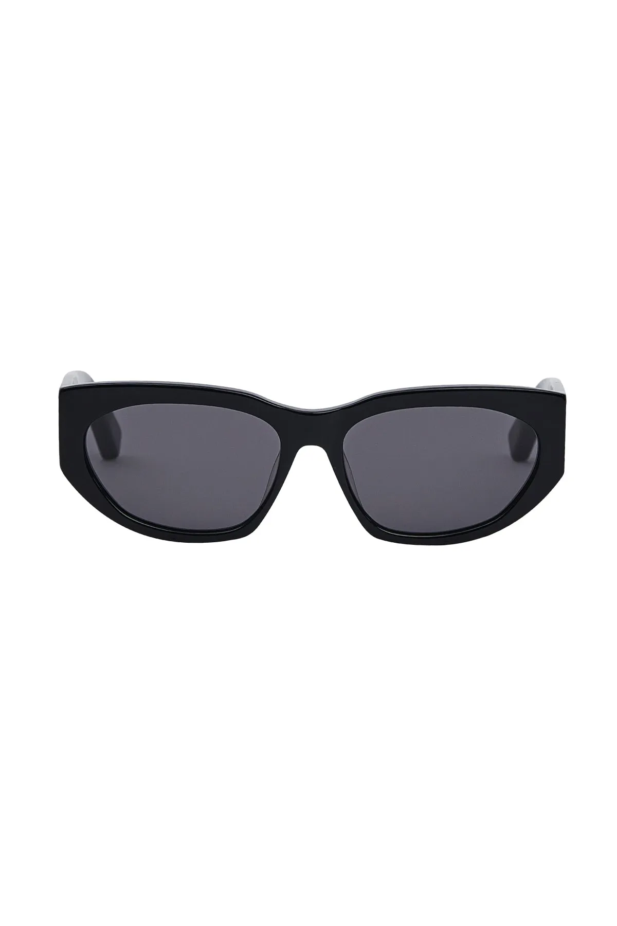 Zulu & Zephyr x Local Supply - Oval Sunglasses - Black